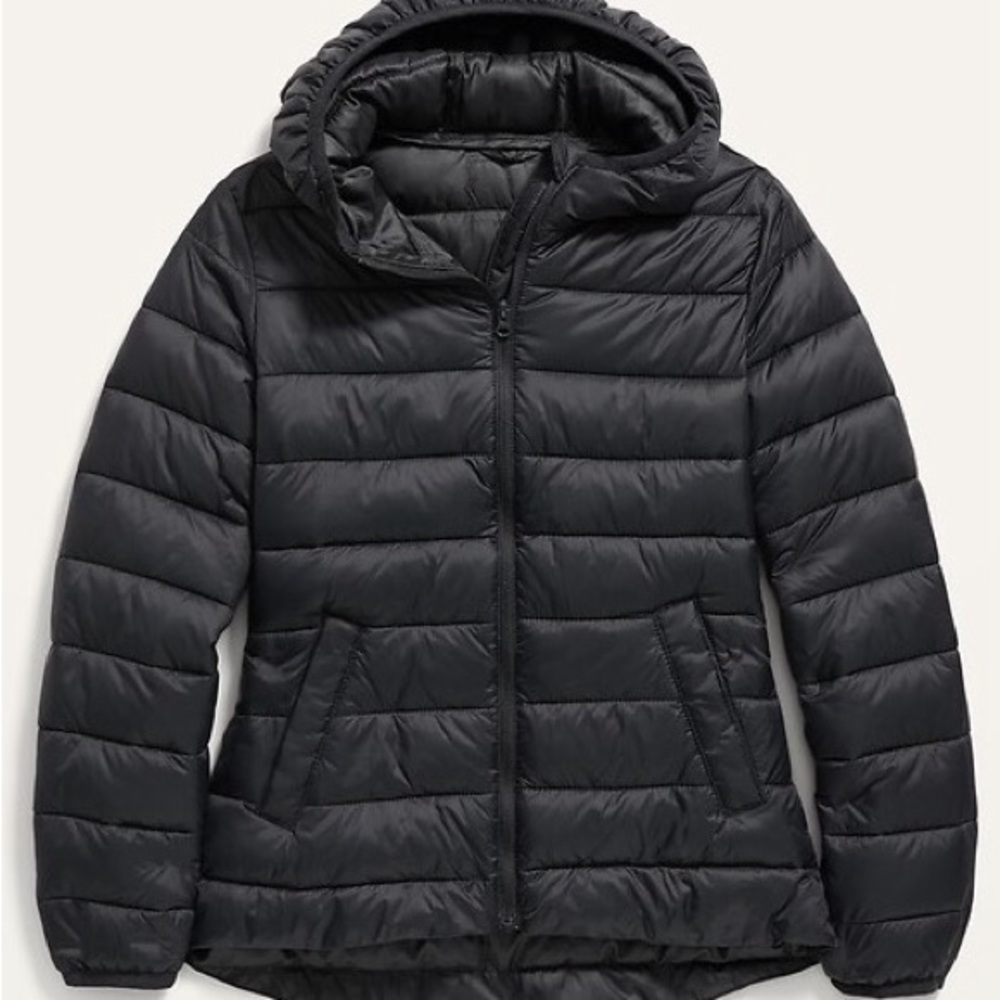Hooded lightweight Puffer